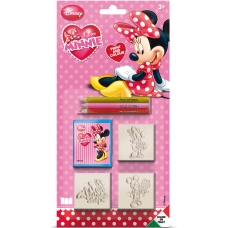 Blister con 3 Sellos Minnie Mouse