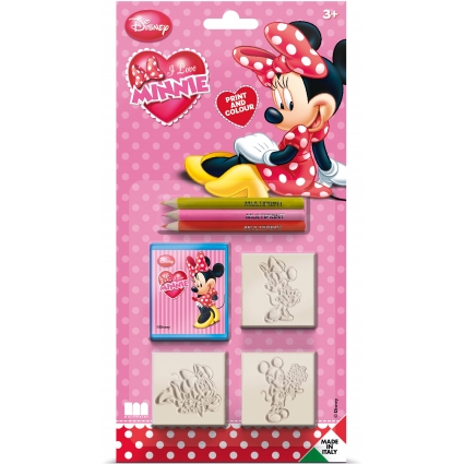 Blister con 3 Sellos Minnie Mouse