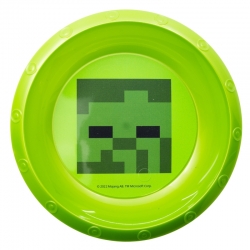 Cuenco Minecraft EASY green