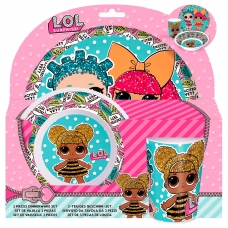 LOL Surprise melamine Breakfast set