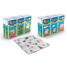 Pack 6 paquetes pañuelos Peppa Pig