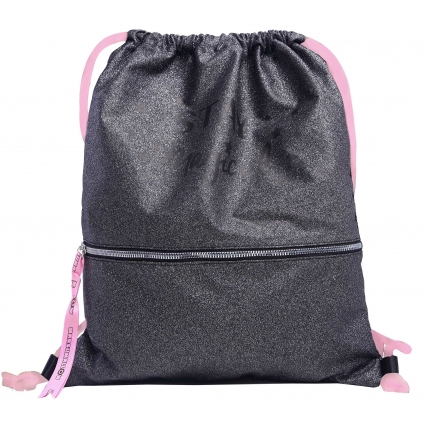 Mochila saco Magical in Black Marshmallow