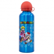 Botella aluminio Super Mario