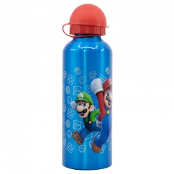 Botella aluminio Super Mario