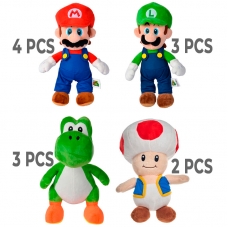 Peluche Super Mario 20cm surtido