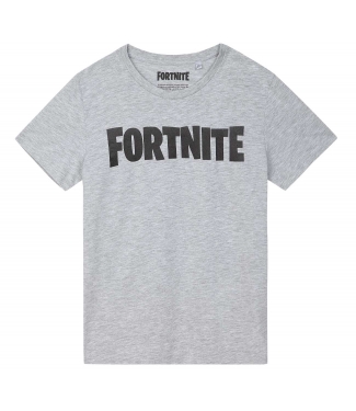 Camiseta Adulto hombre Fortnite gris