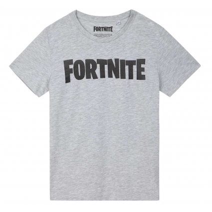 Camiseta Adulto Fortnite gris