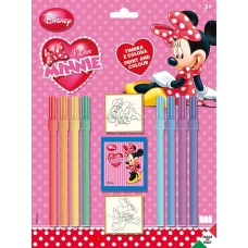 Blister 2 Sellos rotuladores Minnie Mouse
