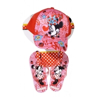 Set Verano (gorra mas chanclas) Minnie Mouse