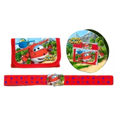 Super Wings wallet and belt