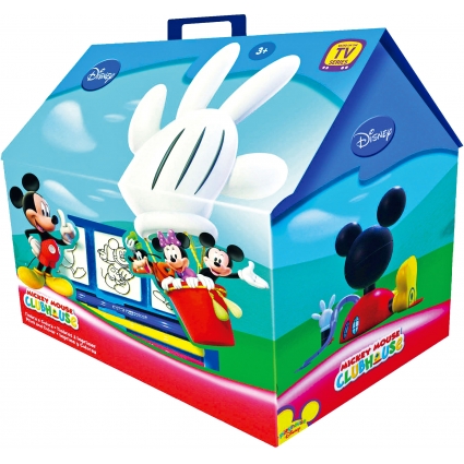 Caja Casita con 7 Sellos mas Actividades Mickey Mouse