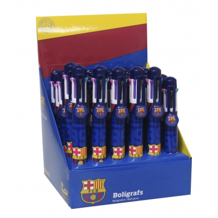 Boligrafo 8 colores F.C. Barcelona