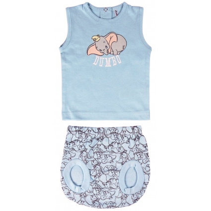 Conjunto bebé Dumbo azul