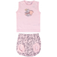 Conjunto bebé Dumbo rosa