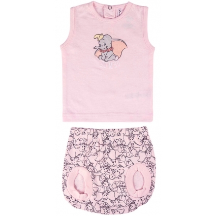 Conjunto bebé Dumbo rosa