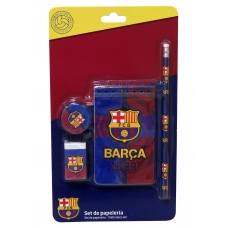 Set papelería 4pcs F.C. Barcelona