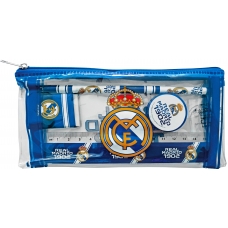 Portatodo con papeleria Real Madrid