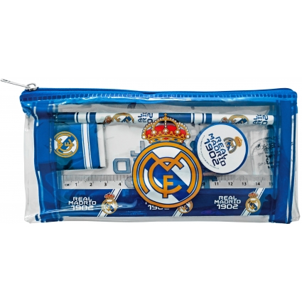 Portatodo con papeleria Real Madrid