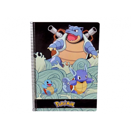 Cuaderno Folio 80 Hojas Pokémon - Squirtle