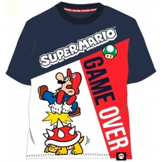 Super Mario T-Shirt short sleeve Game Over