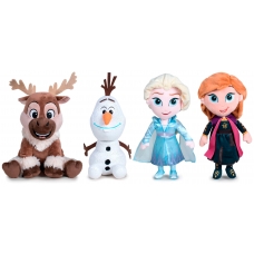 Disney Frozen 2 Pack with 4 plush toys 30cm