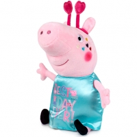 Peluche Peppa Pig 23cm cian