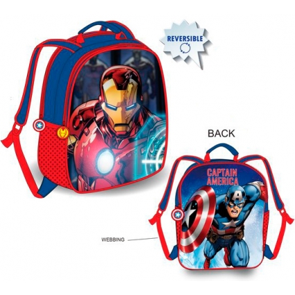 Mochila Reversible Avengers