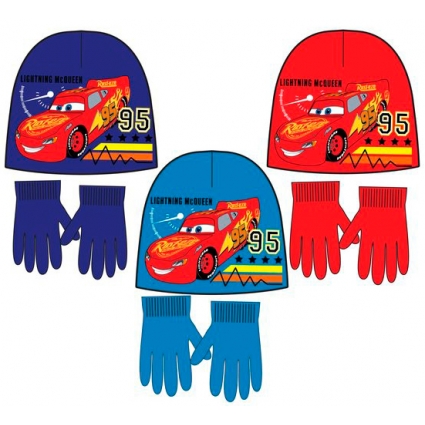 Set Gorro mas Guantes Disney Cars