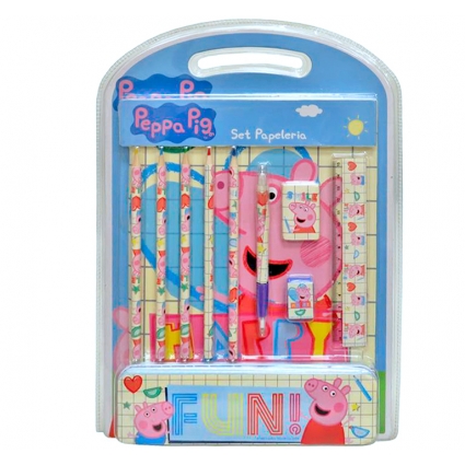 Set papeleria Peppa Pig