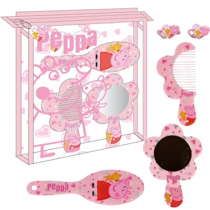 Neceser mas accesorios pelo Peppa Pig