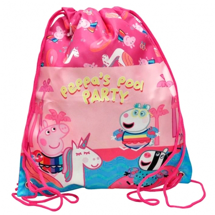 Mochila saco Peppa Pig