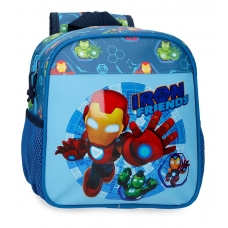 Iron Man Iron Friends preschool backpack, 25 cm, adaptable to trolley.