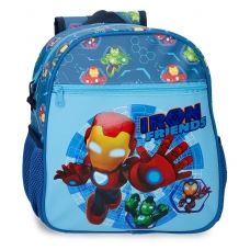 Iron Man Iron Friends School Backpack 33 cm adaptable to car
