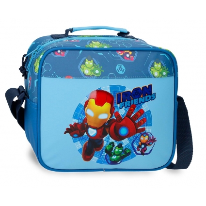 Neceser con bandolera adaptable Iron Man Iron Friends