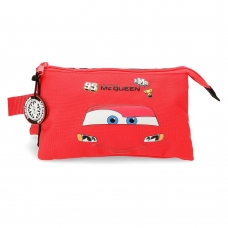 Neceser tres compartimentos Cars Mcqueen Red Neceser tres compartimentos Cars Mcqueen Red