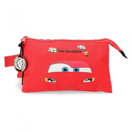 Neceser tres compartimentos Cars Mcqueen Red Neceser tres compartimentos Cars Mcqueen Red