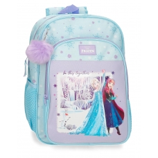 Mochila Escolar Disney In This Together 40 cm Adaptable a Carro Lila Mochila Escolar Disney In This Together 40 cm Adaptable a Carro Lila