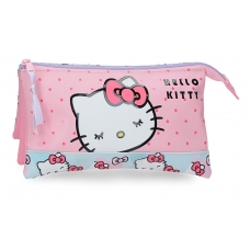 Neceser tres compartimentos Hello Kitty Bows Neceser tres compartimentos Hello Kitty Bows