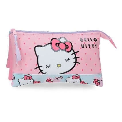 Neceser tres compartimentos Hello Kitty Bows Neceser tres compartimentos Hello Kitty Bows