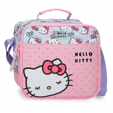 Neceser con bandolera adaptable Hello Kitty Bows Neceser con bandolera adaptable Hello Kitty Bows