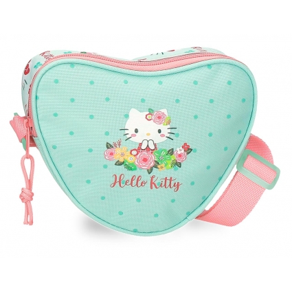 Bandolera corazón Hello Kitty Floral Kitty