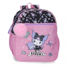 Mochila Casual Sanrio Kuromi Fortune Telling 33 cm Adaptable a Carro Rosa Mochila Casual Sanrio Kuromi Fortune Telling 33 cm Adaptable a Carro Rosa