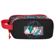 Estuche Marvel shield triple compartimento Estuche Marvel shield triple compartimento