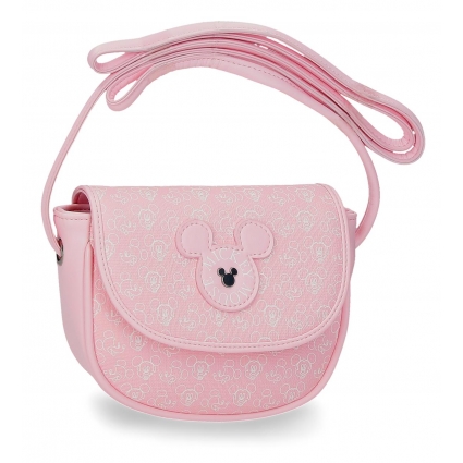 Bandolera pequeña con solapa Cloudline Mickey nude