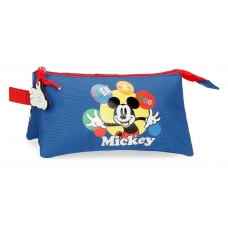 Estuche Mickey Peek a Boo Tres Compartimentos Estuche Mickey Peek a Boo Tres Compartimentos