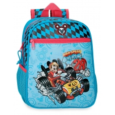 School Backpack 28cm Disney Hight Speed Blue