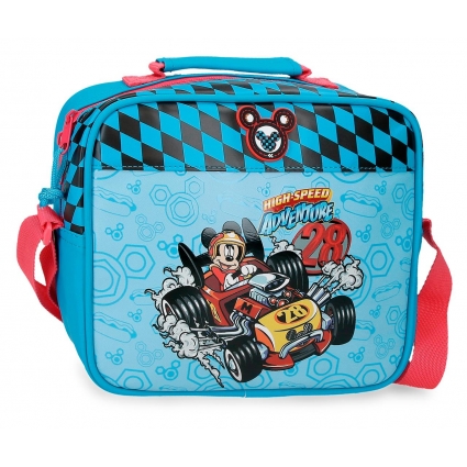 Bandolera Portamerienda Térmica Disney Hight Speed Azul Bandolera Portamerienda Térmica Disney Hight Speed Azul