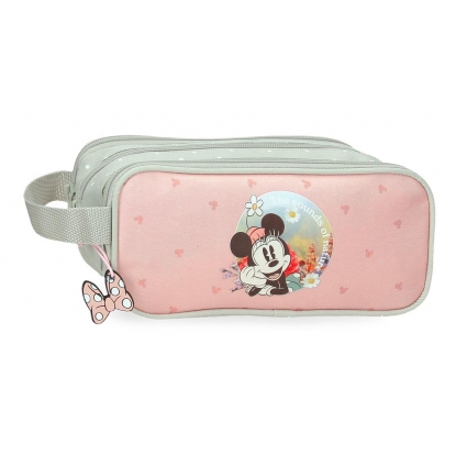 Estuche Minnie Wild nature Triple Compartimento Estuche Minnie Wild nature Triple Compartimento
