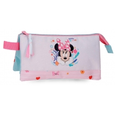 Estuche Escolar Disney Minnie Happy To Be Me Rosa Estuche Escolar Disney Minnie Happy To Be Me Rosa