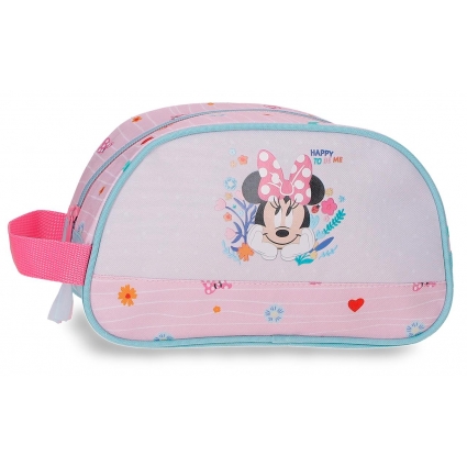 Neceser Disney Minnie Happy To Be Me Rosa Neceser Disney Minnie Happy To Be Me Rosa